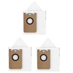 Lot De 10 Sacs à Poussière Réutilisables Pour Robot Aspirateur Laresar L6 Pro / Ultenic T10 - Matériau Non Tissé