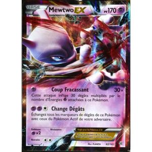 CARTE A COLLECTIONNER Carte Pokémon Mewtwo EX 170 PV XY - Jeu de cartes 