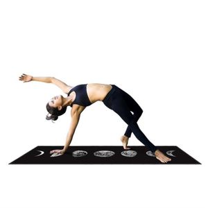 YOGATI Tapis de Yoga Antidérapant Epais Ecologique et Non Toxique en TPE av...
