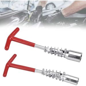 DOUBLE CLE A BOUGIE 21MM 13MM CANNE MOTO MOBYLETTE VOITURE TONDEUSE