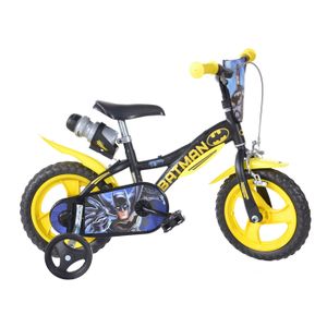 VÉLO ENFANT Vélo pour enfant - BICICLETTA - Batman - 12 pouces - Jaune
