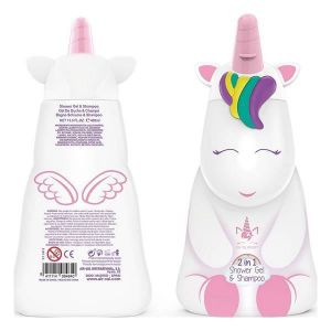 SHAMPOING 2-in-1 Gel et shampooing Eau My Unicorn Cartoon Enfant (400 ml)