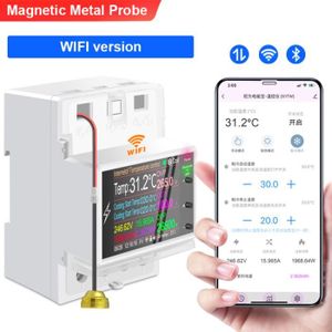 MESURE THERMIQUE WiFi Metal NTC - Thermostat numérique WIFI Tuya Di