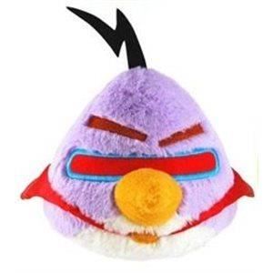 PELUCHE Peluche ANGRY BIRDS SPACE Violet 12 cm