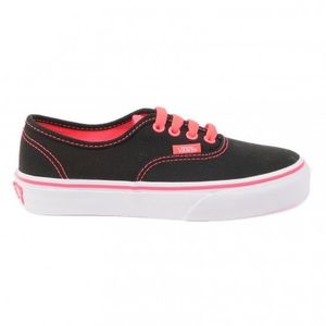 vans authentic noir et rose