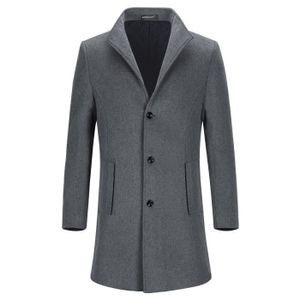 MANTEAU - CABAN ALLTHEMEN Manteau en Laine Coupe Ajustée pour Homm