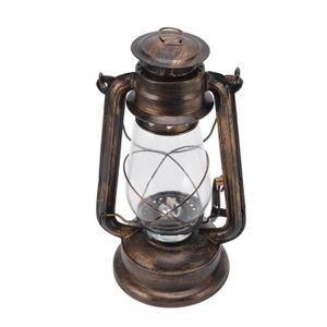 LAMPE - LANTERNE Pwshymi Lampe au kérosène Lampe à kérosène en verre chandelier lanterne lampe à huile lampe en fer pour accessoires de jardin pour
