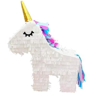 Piñata Licorne Pinata remplie - pour votre fête anniire licorne, comme jeu de fête d'anniire d'un enfant, d'un mariage ou comme décorat74