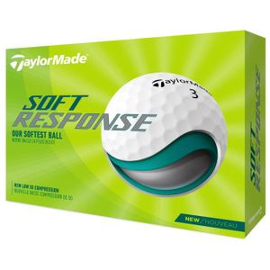 BALLE DE GOLF 12 Balles de golf Taylormade - Soft Response - Bla