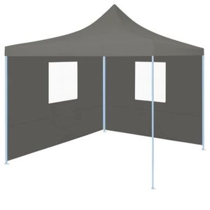 TONNELLE - BARNUM Tente de réception pliable - VIDAXL - 2x2 m - Toit