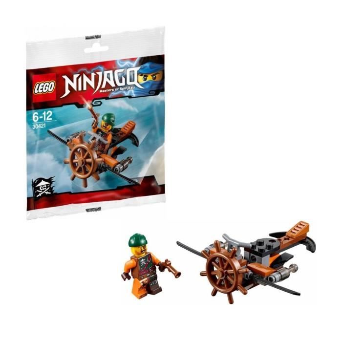 LEGO® Ninjago Skybound Plane und Sky Pirate Polybag (dans un sac) - Cdiscount Jeux Jouets