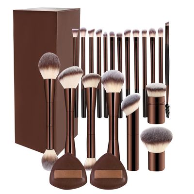 Support Rotatif à 360° Pour Pinceaux De Maquillage - Boîte Acrylique Avec Couvercle, Rangement Organisé Anti-poussière