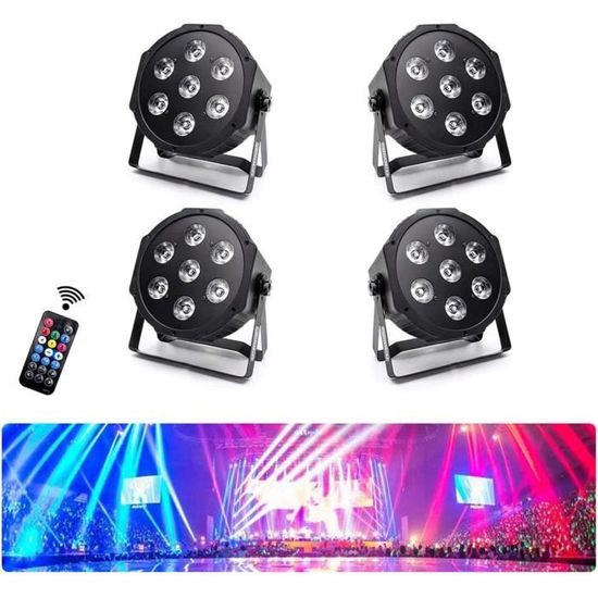 Retro 2 Eyes COB LED Par Light DMX512 Stage Light RGB Aperture Audience Light DJ