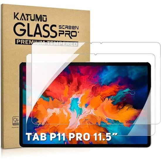 Paquet de 1 protecteurs d'écran pour Tab P11 plus 2021/P11 11 po 2020  de Lenovo, film d'écran en verre trempé pour Lenovo