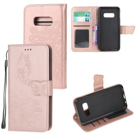 Étui Portefeuille Zanae Galaxy S10e Violet