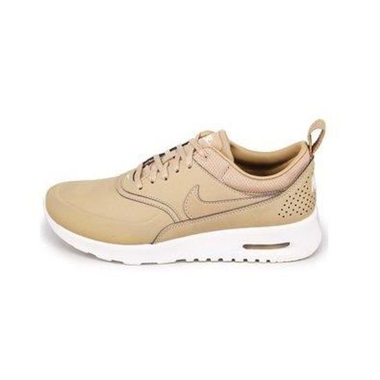 chaussures nike beige femme ابره صغيره