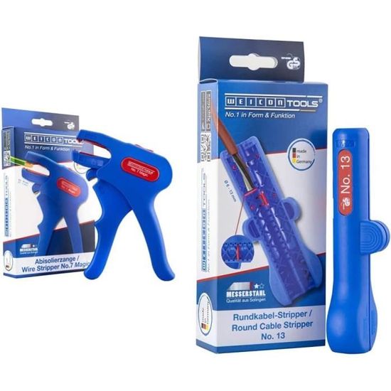 Tools Pince À Dénuder N° 7 Magic Pour Câbles 0.5-16 Mm² Avec Coupe-Fil Latéral & Tools Dégaineur