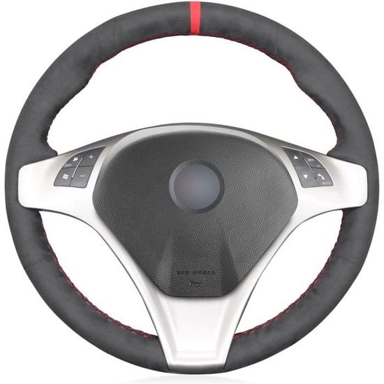 Housse Volant Alfa Romeo Giulietta & MiTo - En Suède Respirant, Antidérapante