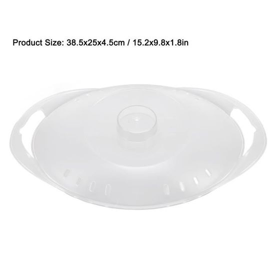Couvercle De Rechange Pour Thermomix TM5 Et TM6 - Avec Trou Visuel Et Brosse De Nettoyage Inclus