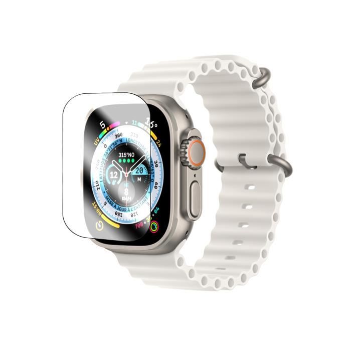 X2 Verre Trempe incurv Apple Watch Ultra 49mm 1.92