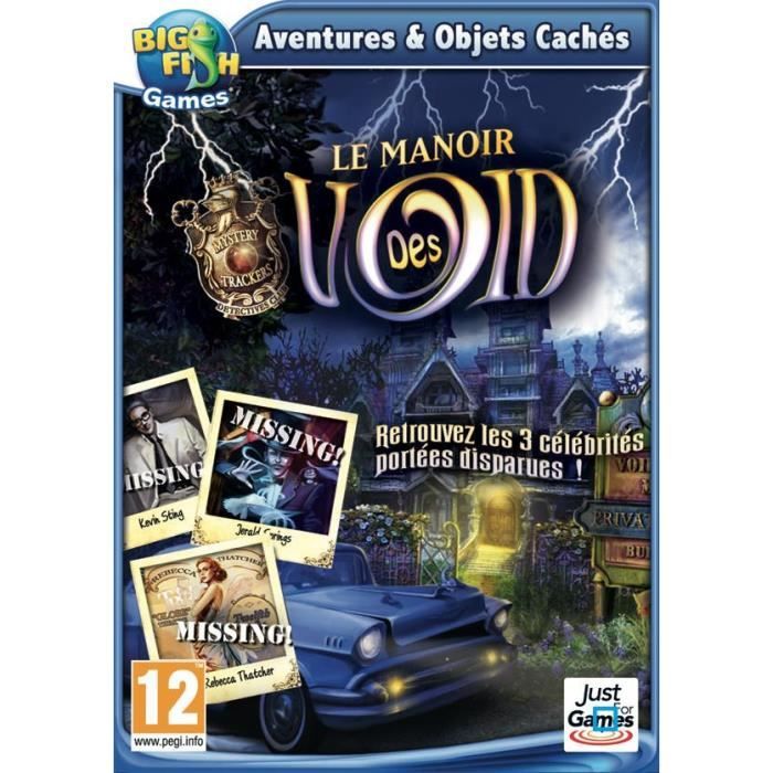 Mystery Trackers: Le Manoir Des Voids / Jeu PC