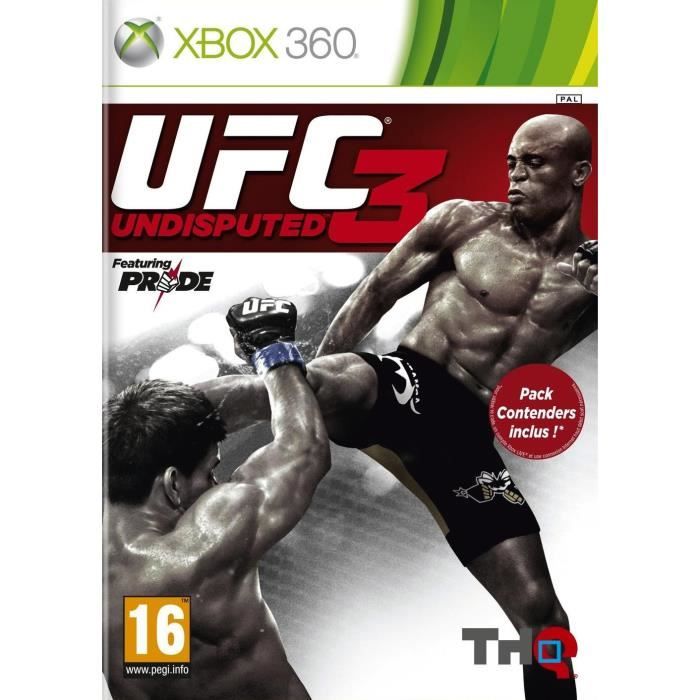 UFC UNDISPUTED 3 CONTENDERS PACK / Jeu XBOX 360