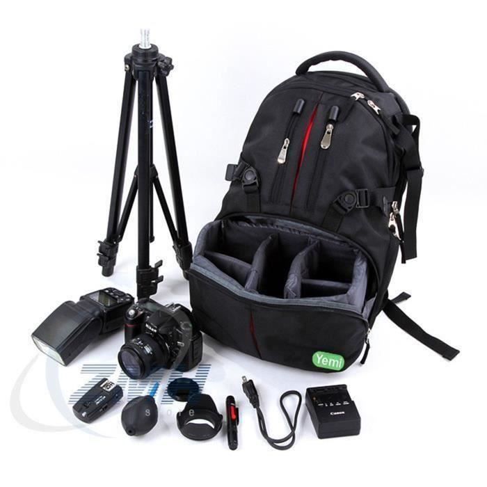 Sac à dos étanche pour photographie, sac pour ordinateur, sac de voyage, sac à dos pour appareil photo reflex