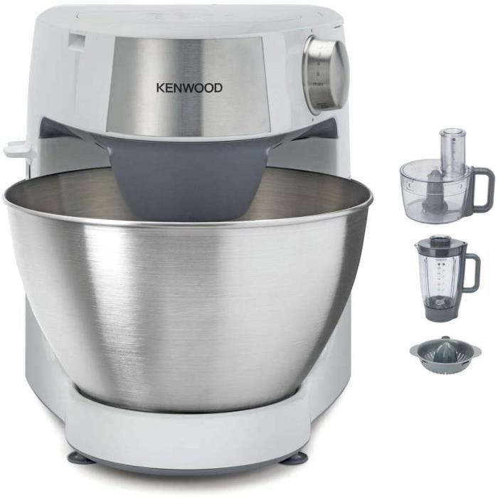 robot patissier Kenwood Prospero KHC29HOWH Robot de cuisine 43 L Bol en acier inoxydable 1000 W avec set de 3 piegraveces hachoi27