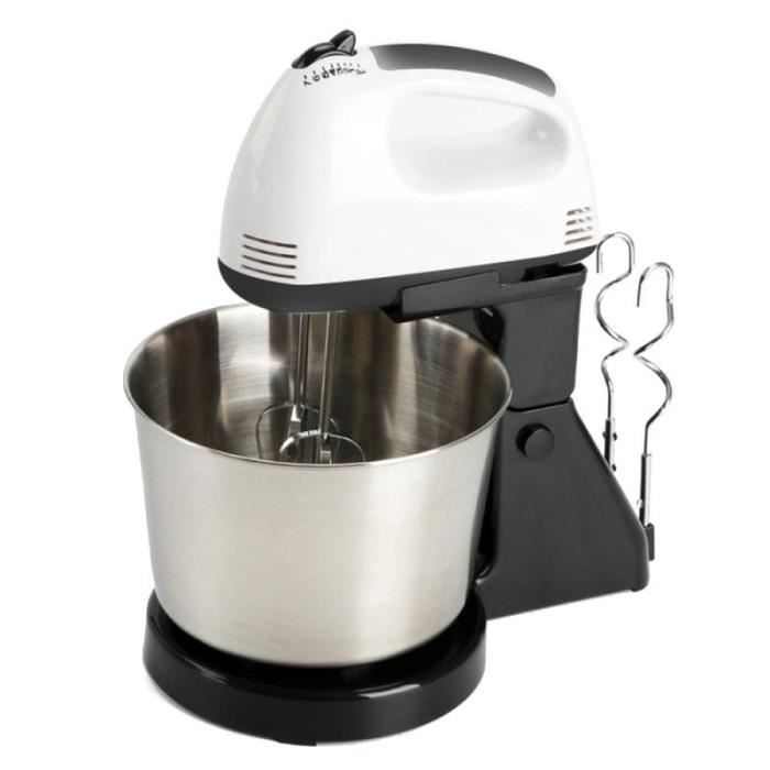 Fouet,Mélangeur électrique à 7 vitesses, batteur d'œufs, mélangeur de cuisson, pâte, gâteaux, crème fouettée, cuisine - Type 06