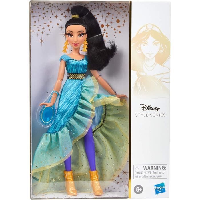 Coffret Disney Aladdin Poupee Jasmine Style 30Cm Set Poupee Mannequin Princesse 1 Carte Animaux