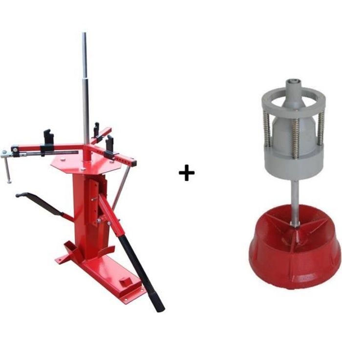 Démonte Pneu manuel Auto Moto jusqu'à 21'' + Equilibreuse de Roue manuelle portable