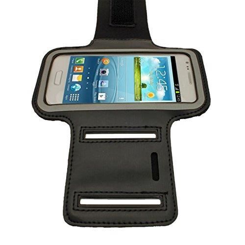 Housse Brassard Sport Jogging Smartphone Pour Samsung Galaxy S3 / S4 / S5 - Noir