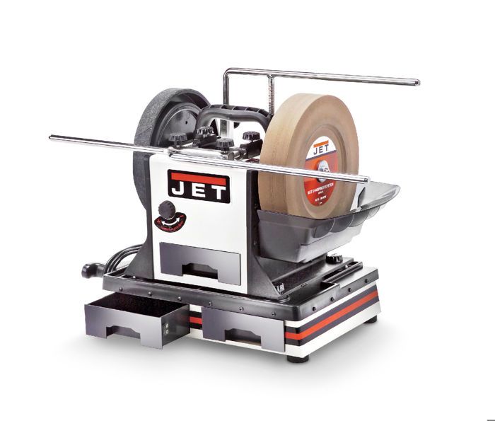 Touret d'affutage à eau D. 250 mm 160 W 230 V - JSSG-10-M - Jet