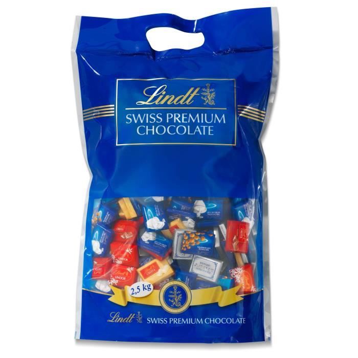 Confiserie de Chocolat Lindt Napolitains Assortis - Sachet 2500G