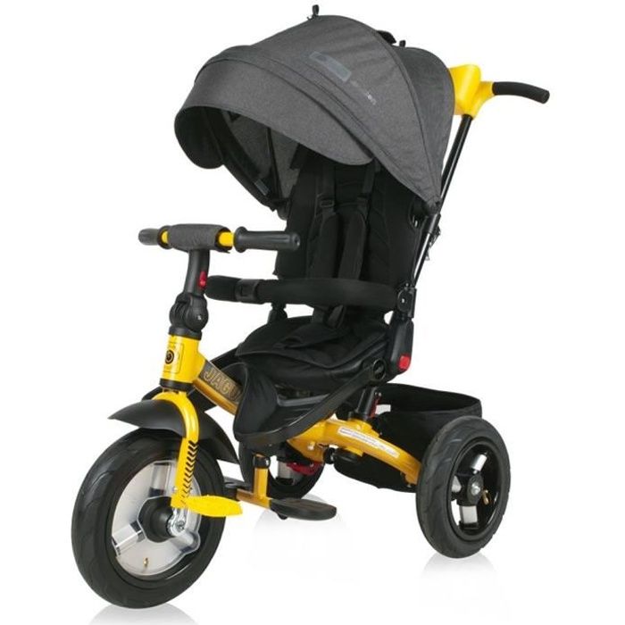 Tricycle évolutif pour bébé/enfant LORELLI JAGUAR Noir 3 roues