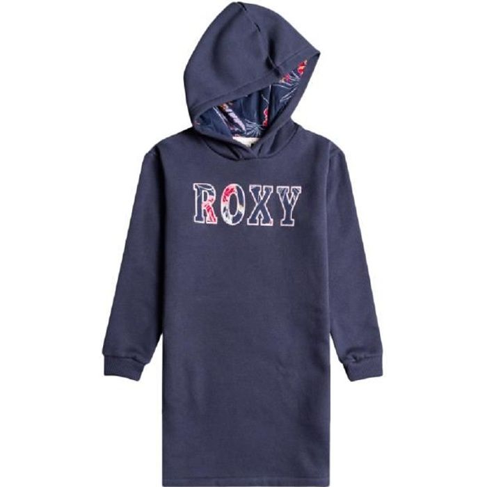 Robe sweat Bleu Fille Roxy Sing It With Me