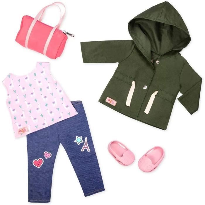 Tenue Deluxe Chemise et veste lamas Our generation