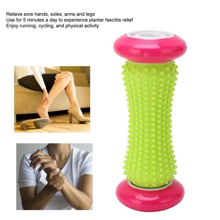 Rouleau Massage Pied, Convient à Différentes Parties du Massage Rose -abilityshop