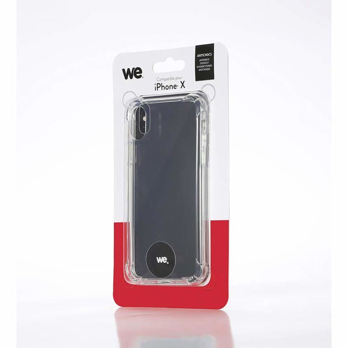 Coque Antichoc - Transparente - iPhone X , XS
