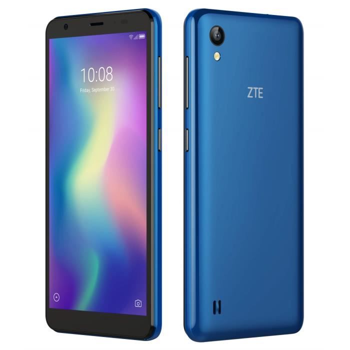 ZTE Blade A5 2019 13,8 cm (5.45-) 1 Go 16 Go Double SIM 4G Bleu 2600 mAh Blade Blade A5 2019, 13,8 cm (5.45-), 1 Go, 16 Go, 13 MP, A