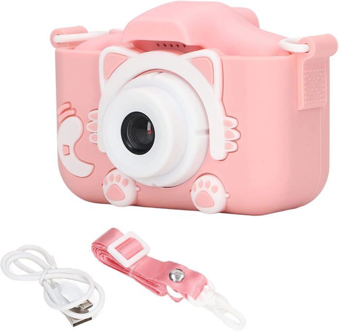 Appareil Photo Pour Enfants Avec Double Caméra Avant Et Arrière 18MP