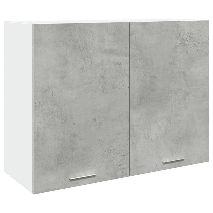 Meuble haut/Armoire suspendue - VIDAXL - Gris béton - 80x31x60 cm Aggloméré CC7780375