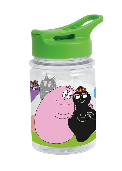 Gourde - BARBAPAPA - Transparent - 380 mL - Enfant - Réutilisable
