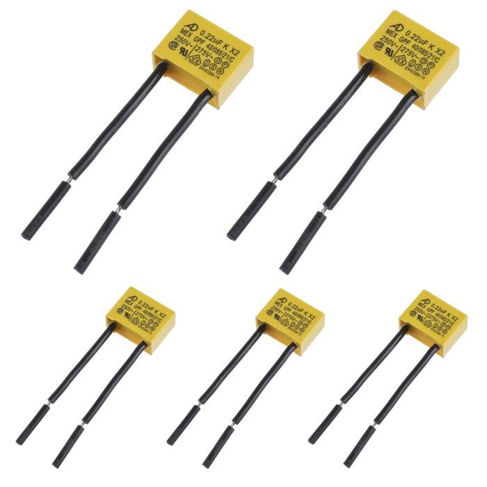 Condensateurs de Sécurité 0,22uF 275V X2 Condensateurs de Suppression — free download