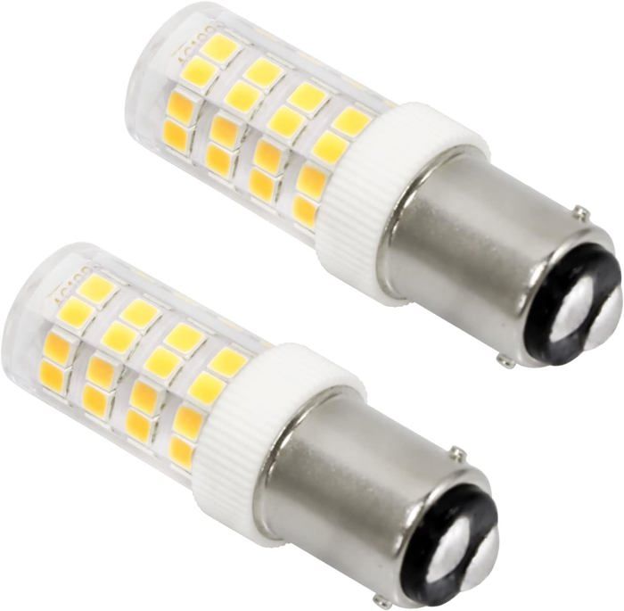 5W LED Ampoule Machine à Coudre B15d 12-24V 300LM Blanc Chaud 3000K  Non-Dimmable Ampoule à Baïonnette B15 pour Hotte Aspirante