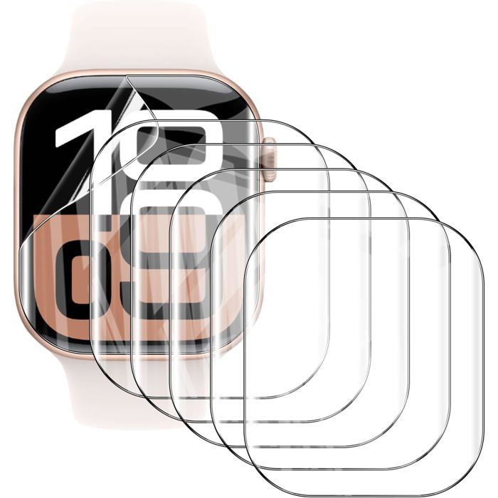 Protection écran - WOODOURS - Apple Watch Series 11 GPS 42mm - TPU flexible - HD transparent