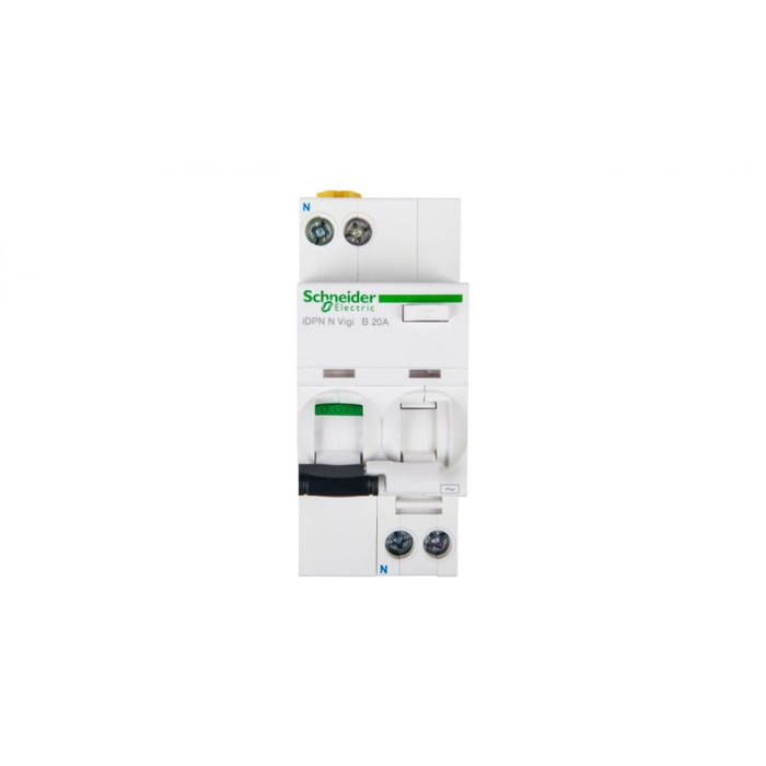 Disjoncteur différentiel 2P 20A B 003A type AC iDPN N VIGI A9D55620