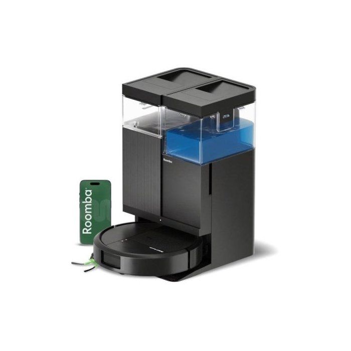 Aspirateur Robot et Laveur iRobot Roomba Plus 515 Combo avec base AutoWash Navigation LiDAR 22000 Pa - vue 2