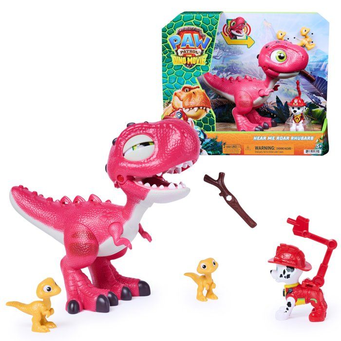 Paw Patrol jouet dinosaure - The Dino Movie Hear Me Roar Rhubarb & Marshall Paw Patrol jouet dinosaure - The Dino Movie Hear Me Roar Rhubarb & Marshall