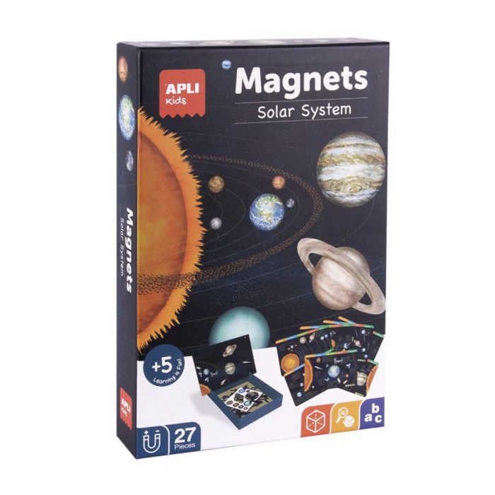 Jeu - Magnets - Puzzle magnétique - Système solaire - Enfant - Apli ...